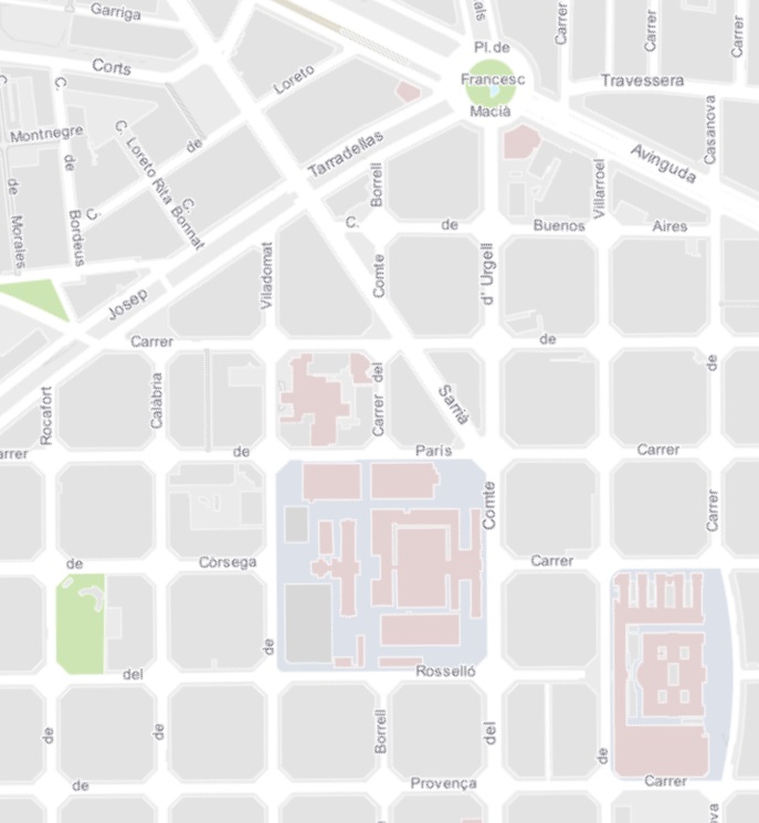 Ubicación de los Apartamentos tutelados "Las Arcadias" Calabria